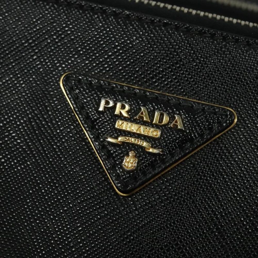 Prada Galleria Black Leather Handbag (Pre-Owned) - Picture 11 of 16